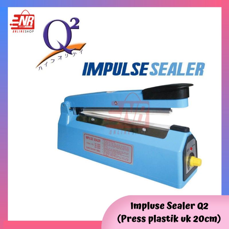 IMPULSE SEALER Q2 / ALAT PRESS PEREKAR PLASTIK Q2 /MESIN PRESS PLASTIK