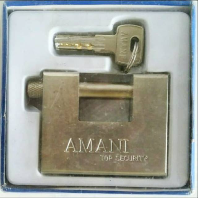 gembok kotak amani 84mm gembok panser gembok sorong