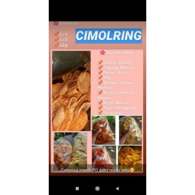 

Cimol kering / Cimolring