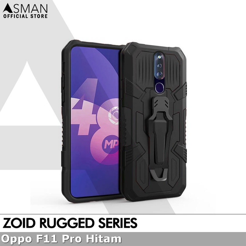 Asman Case OPPO F11 Pro Zoid Ruged Armor Premium