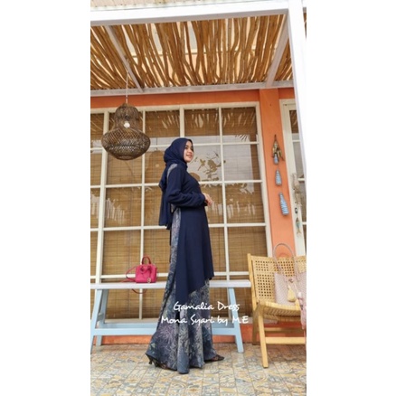 Gamalia Dress Original Mona Syar'i By Me