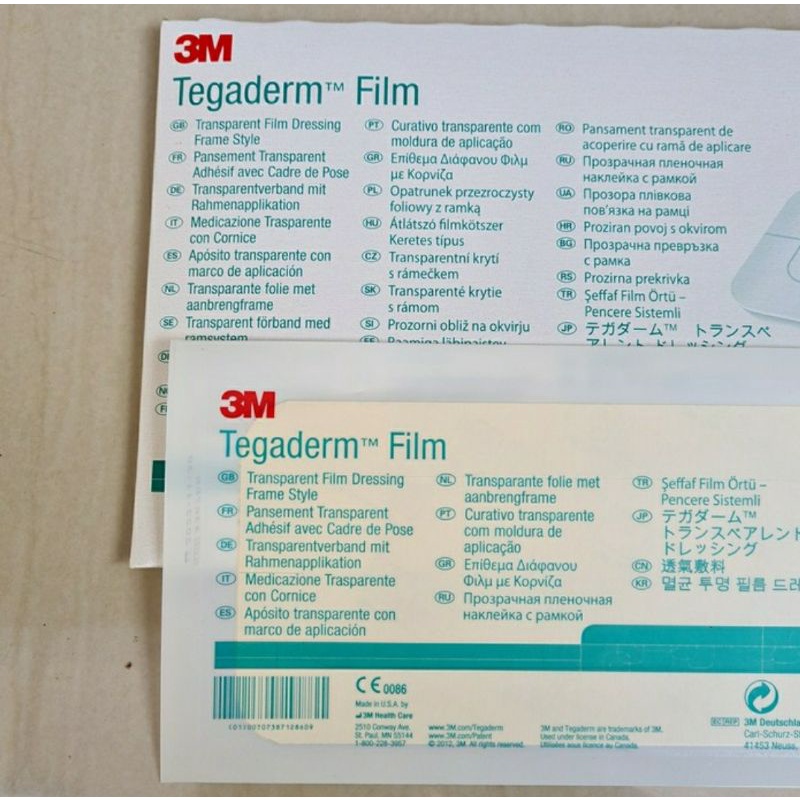 Tegaderm Film 1627 / Tegaderm 1627 / Tegaderm 10x25 cm / Tegaderm 3M