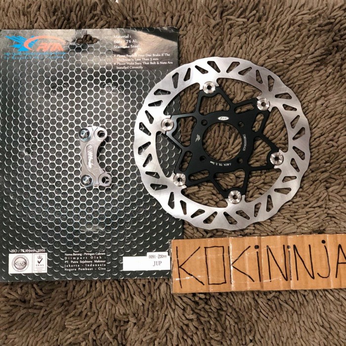 discbrake psm 260 mm jupiter z nouvo f1 f1zr floating piringan black