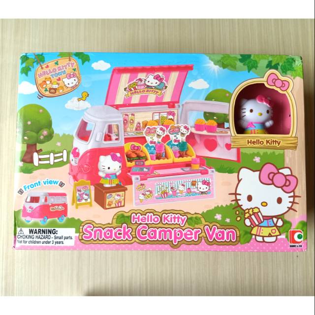Hello kitty snack camper van