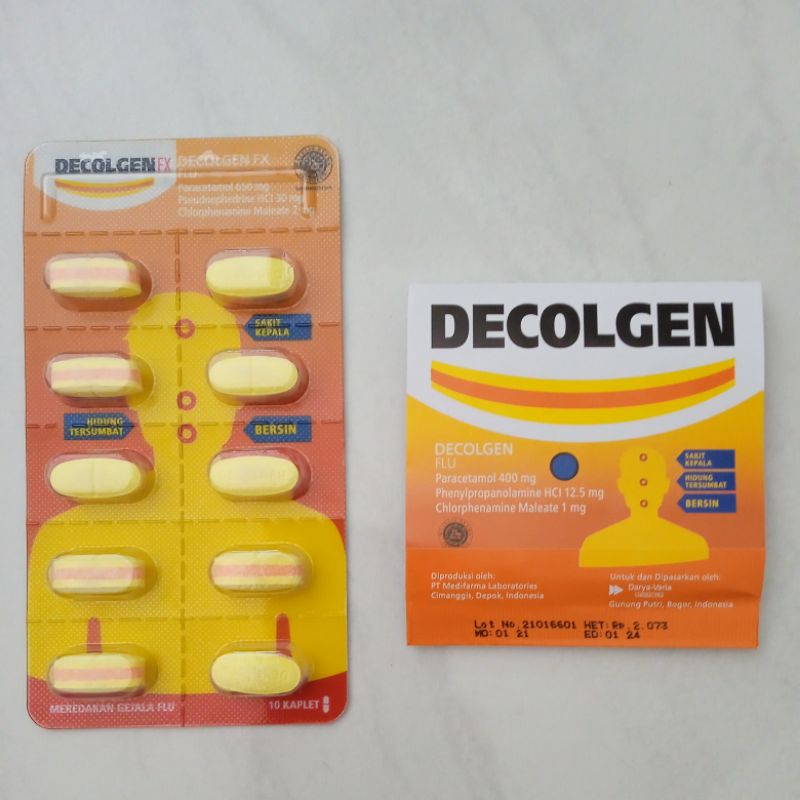 DECOLGEN dan DECOLGEN FX