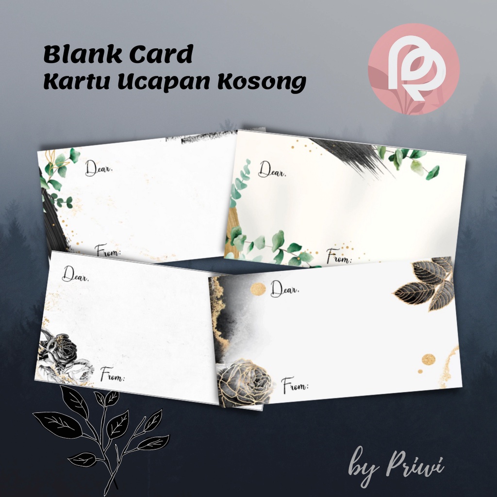 

BLANK CARD KARTU UCAPAN POLOS KOSONG OLSHOP