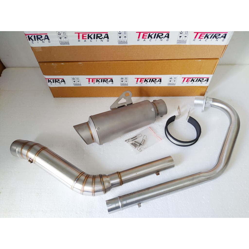 Knalpot Racing Proliner TR1 Polos Pnp New Megapro Primus Mono Monoshock Tiger Revo CB Verza Gl Pro L