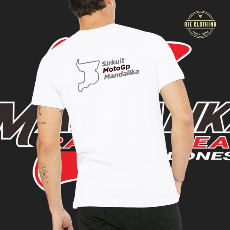 Kaos Sirkuit Mandalika | Kaos Sirkuit Moto Gp Mandalika | Kaos SAG Pertamina Mandalika