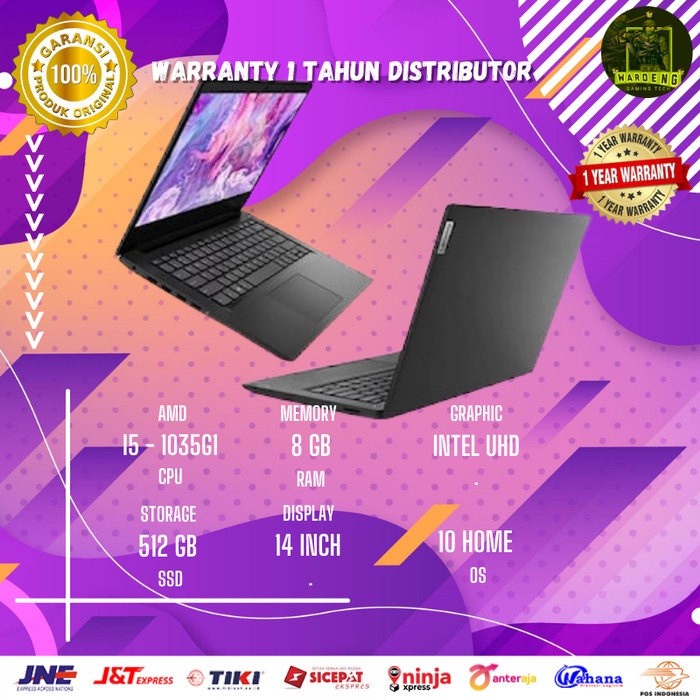 Laptop Lenovo Ideapad Flex Slim I5 1035g1 8gb Ssd 512gb