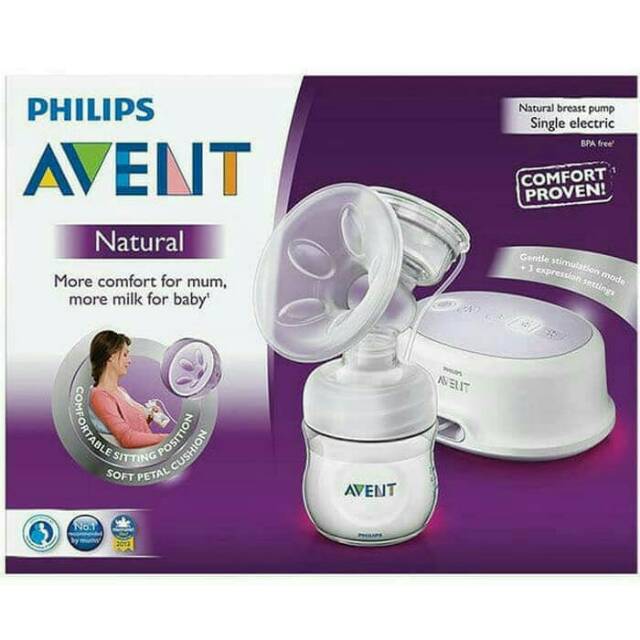 Breast Pump Avent Comfort Single Electric Pompa Asi