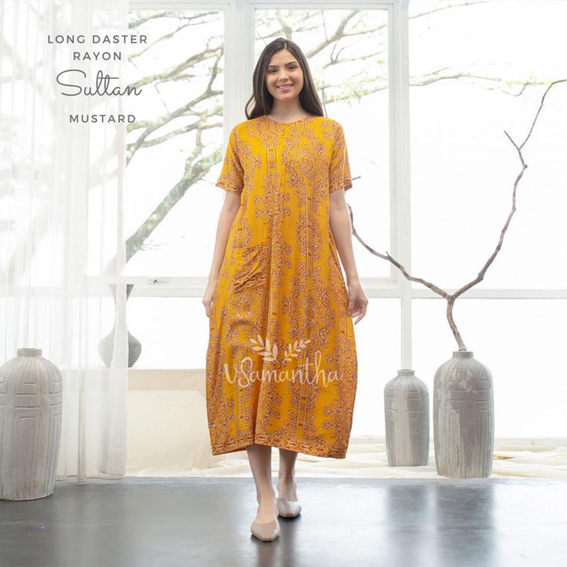 Daster Wanita Adem Kekinian Terbaru Murah Remaja Perempuan Homey Dress Cewek Dres Long Daster Rayon 