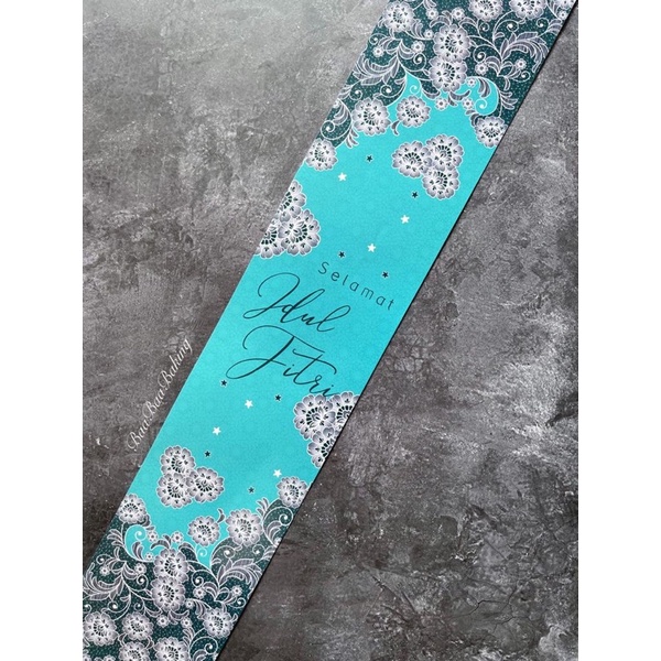 

(1pc) Paperbelt Lebaran Vertikal Horizontal 8.5x48 / Paperbelt Idul Fitri