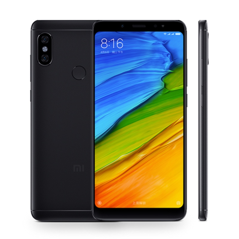 Xiaomi Redmi Note 5 Fullset Layar 5.99” 3/32GB - 4/64GB - 6/64GB - 6/128GB Garansi-Hitam