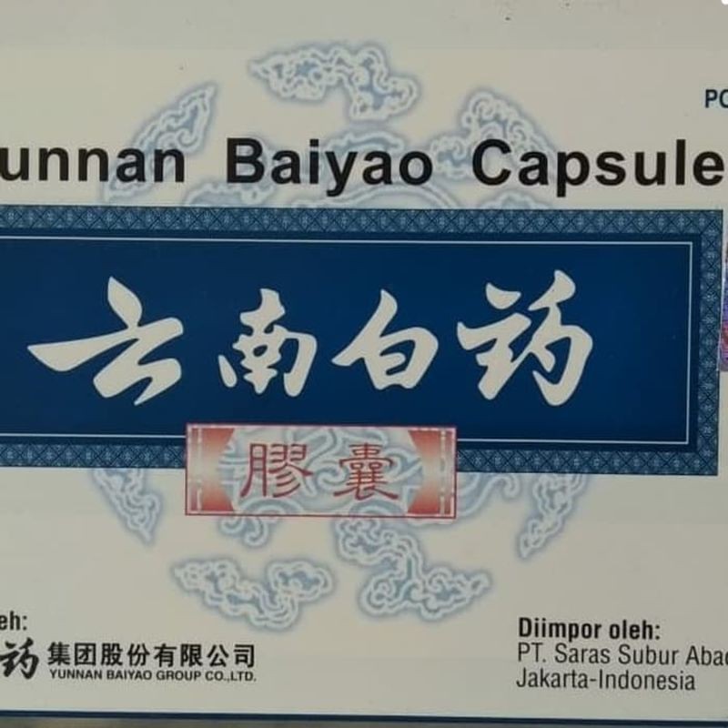 Yunnan Baiyao kapsul