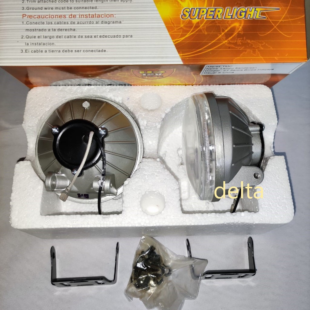 Lampu Kabut Foglamp bumper depan universal Avanza Xenia Lama 2004-2007