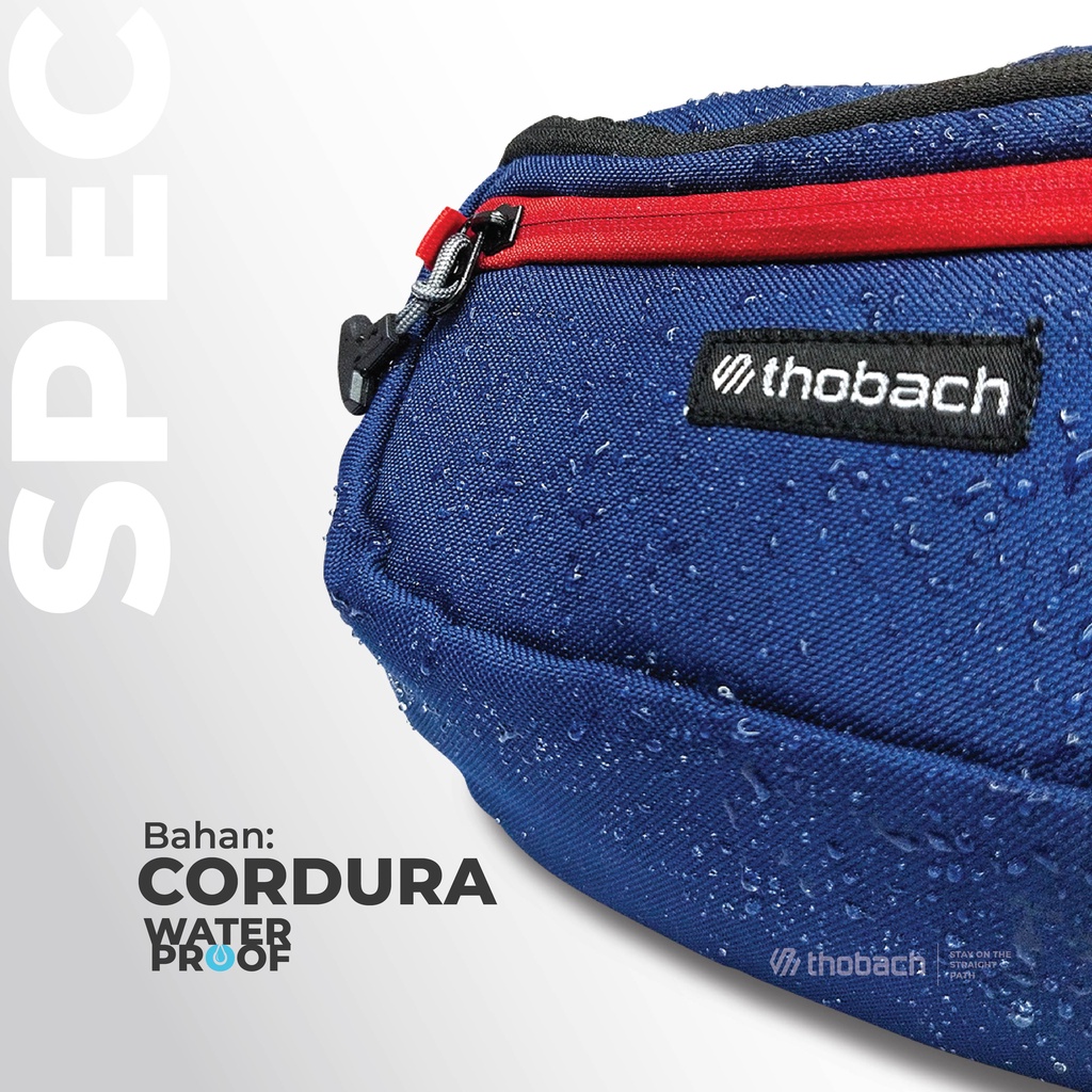 THOBACH-WAIST BAG WATERPROOF GRECO TAS PINGGANG PRIA WANITA