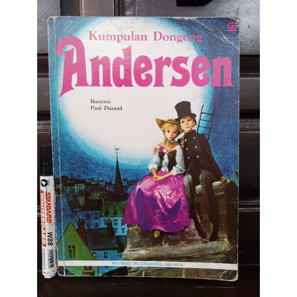 [preloved/second/bekas] kumpulan dongeng Andersen ilustrasi Paul Durand