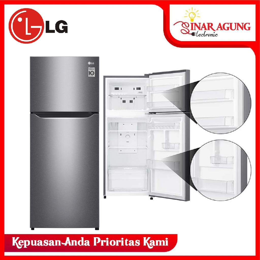 Harga Lemari Es Lg 2 Pintu Gn B185sqbb Lemarila