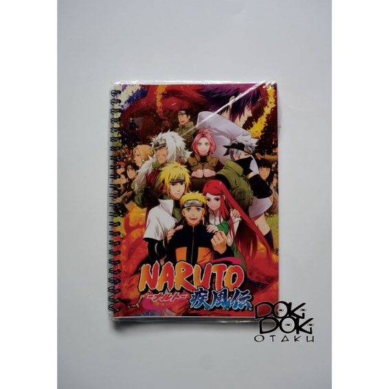 

Sketch Book/Note Book/Buku Catatan A5 Premium Anime Naruto