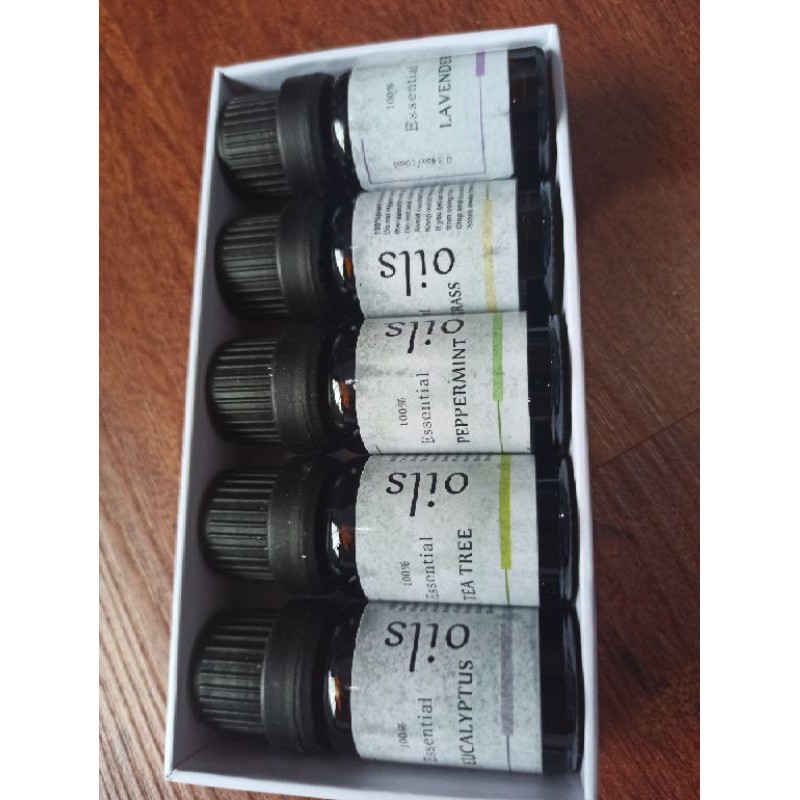 10ml oil essential oils Aromatherapy fitsun diffuser Peppermint Eucalyptus Lemongrass Tea Lavender