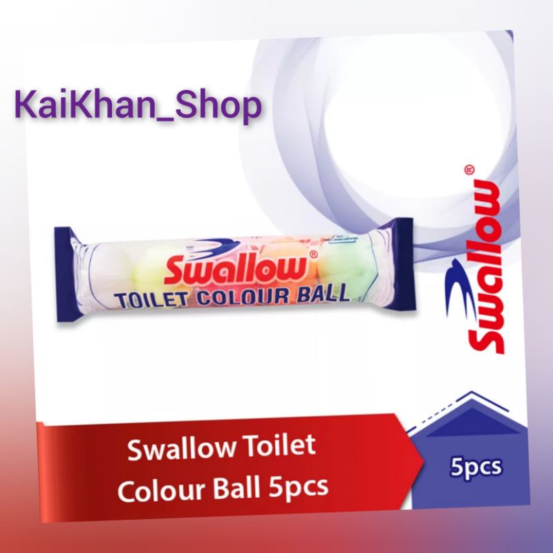 SWALLOW Toilet Colour Ball [ isi 5 pcs ]