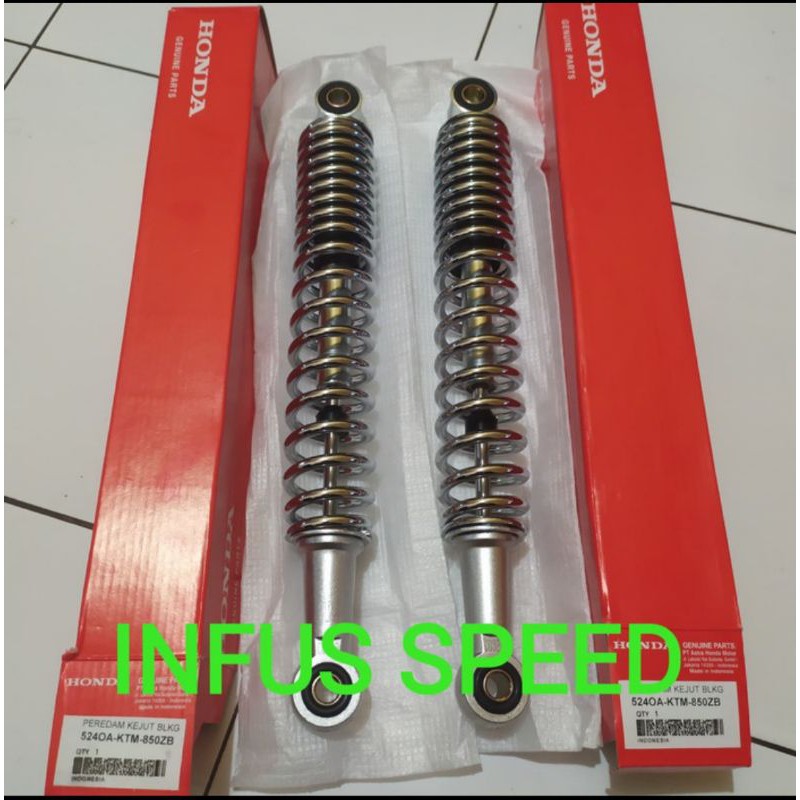 shock/skok belakang Honda Kharisma/Supra Fit 125/Supra X 125/Supra fit 110 ORI AHM
