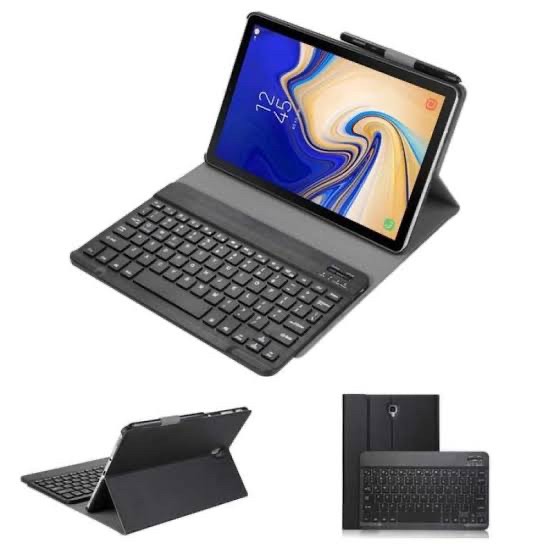 SAMSUNG TAB A7 2020 10.4 T500 BOOK COVER FLIP CASE KEYBOARD WIRELESS