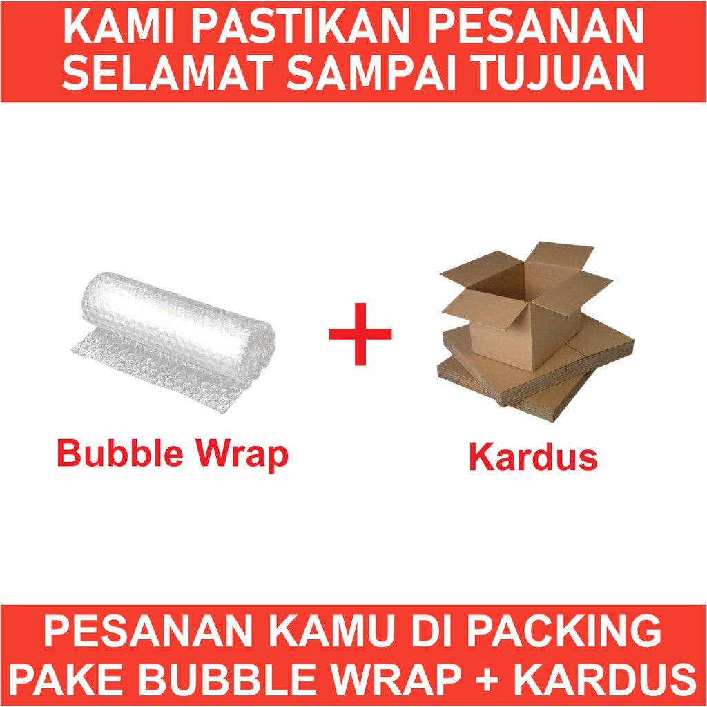 

PACKING TAMBAHAN KARDUS / BUBBLE WRAP