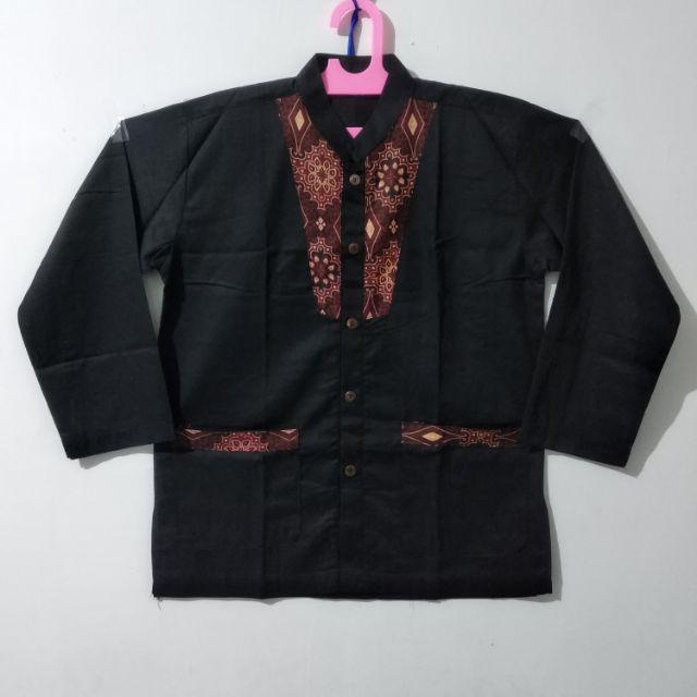 baju pangsi adat sunda setelan pangsi dewasa-1 setel komb.batik 2