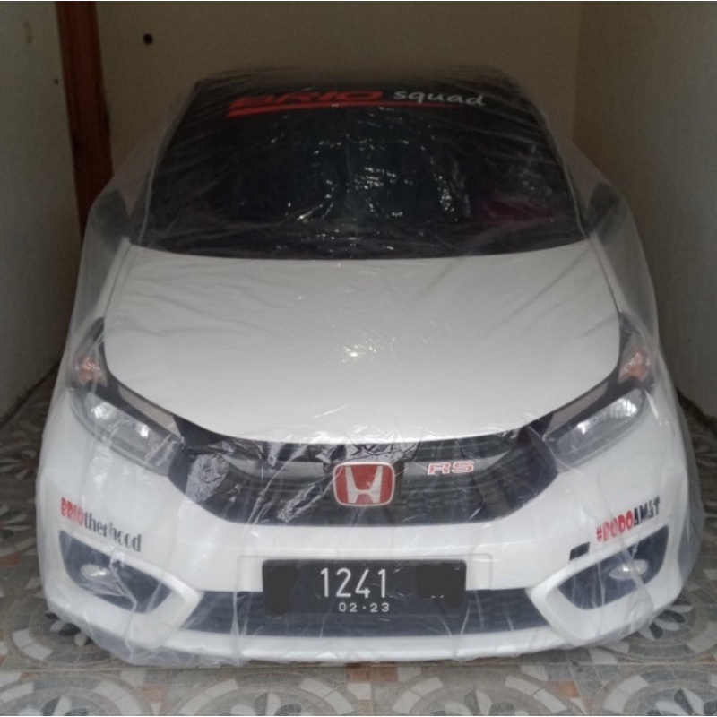 COVER MOBIL TRANSPARAN TEBAL 100 MIKRON AVANZA RAIZE ZENIX ROCKY WRV INNOVA REBORN JAZZ SIGRA STARGAZER BRIO MOBILIO TERIOS FORTUNER WATERPROOF OUTDOOR