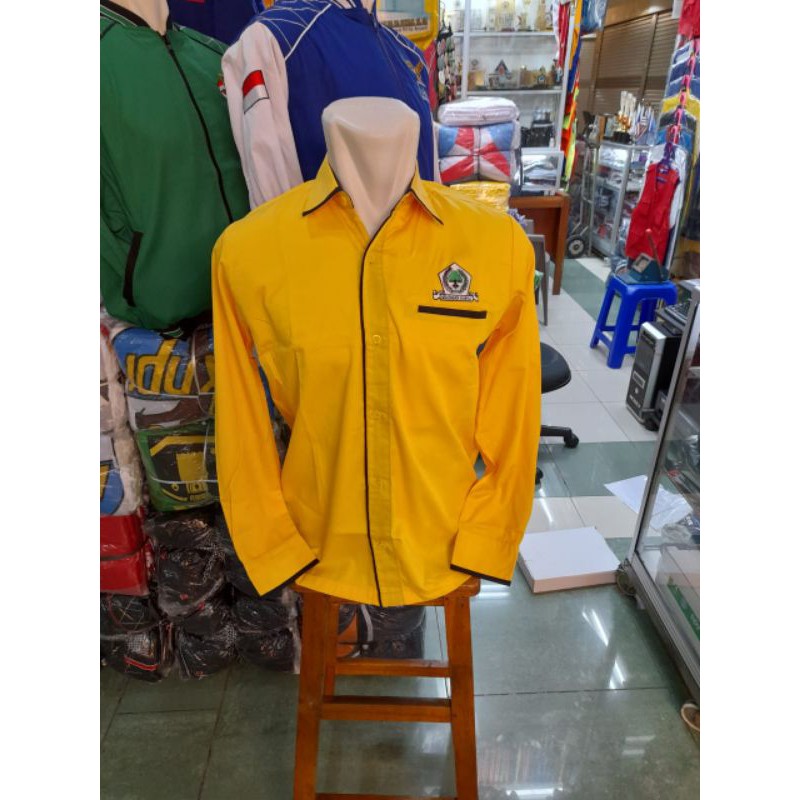 baju golkar | kemeja partai GOLKAR lengan panjang