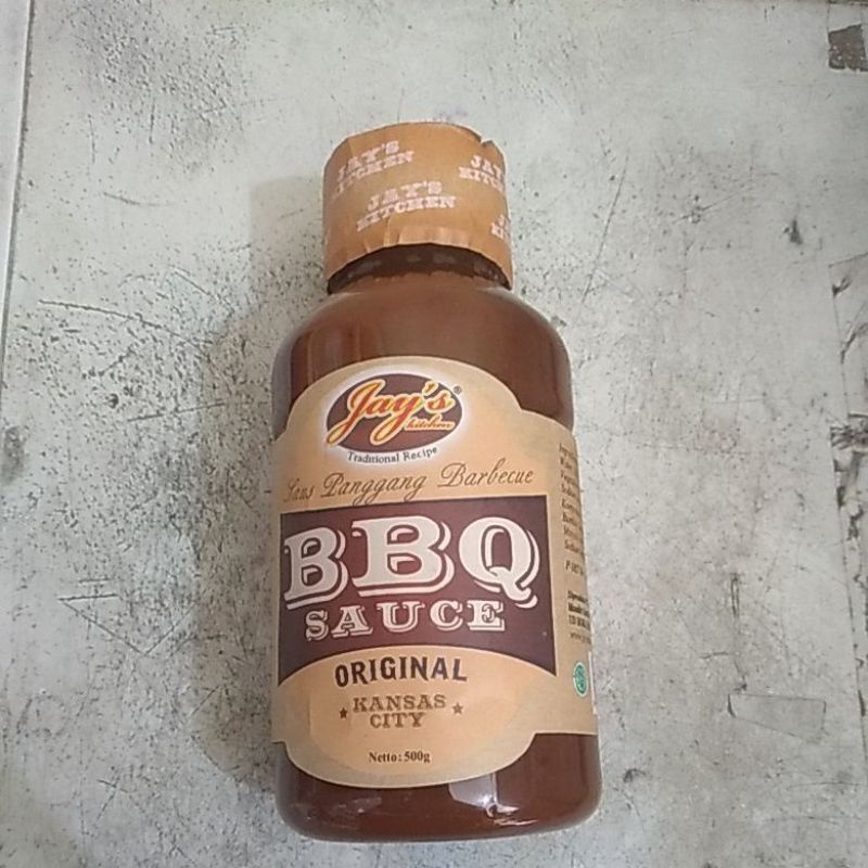 

JAY'S BBQ ORIGINAL SAUCE 500GR