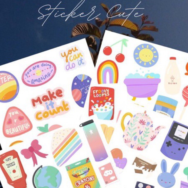 

STICKER CUTE