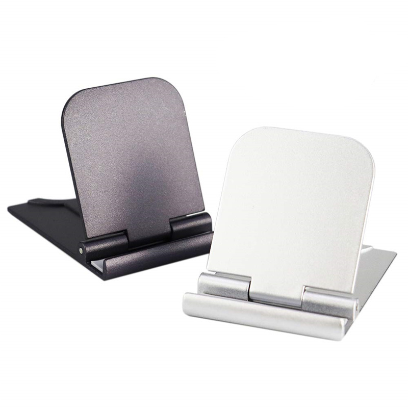 Creative Portable Phone Stand Adjustable Foldable Tablet Mount Desktop Phone Holder Cradle Dock Lazy Flat Stand