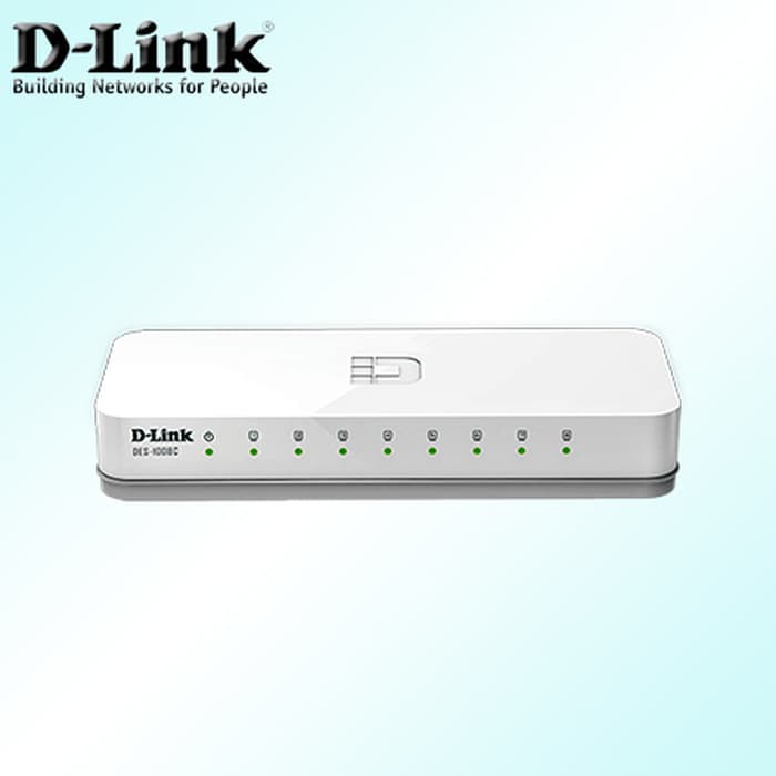 D LINK DES 1008C 8 Port 10 100 Mbps Unmanaged Switch