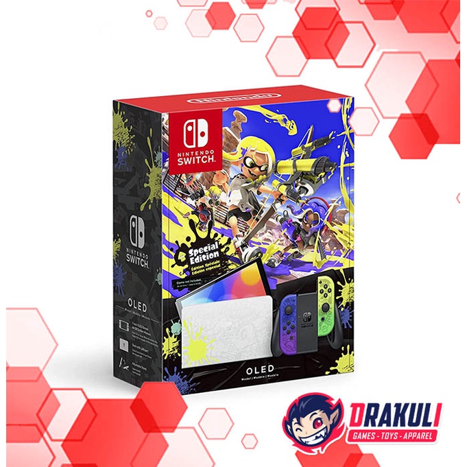 Nintendo Switch Console OLED Splatoon 3 Edition (Asia/English)