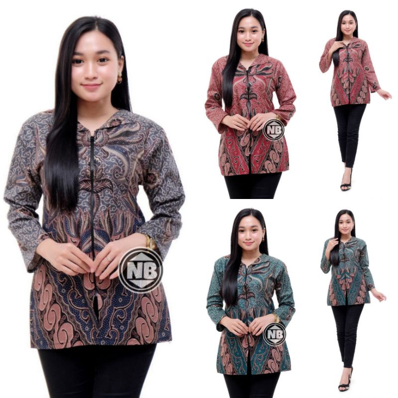 Atasna Batik Wanita PPBTK07 Modern Batik Cassual Atasanbatik Wanitabatik /Atasanwanita/BA