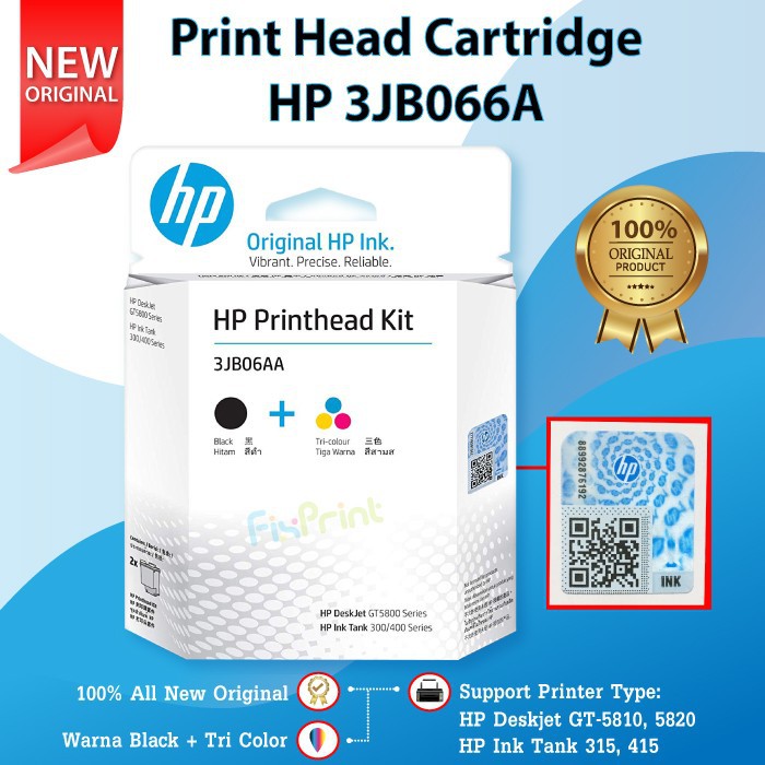 Cartridge Tinta Printer HP 315 415 M0H50A M0H51A Original Black Color