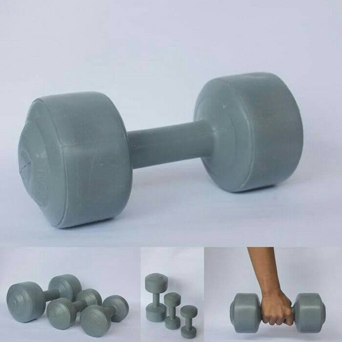 Barbel Dumbell plastik Win star 2 Kg UD ILHAM SHOP