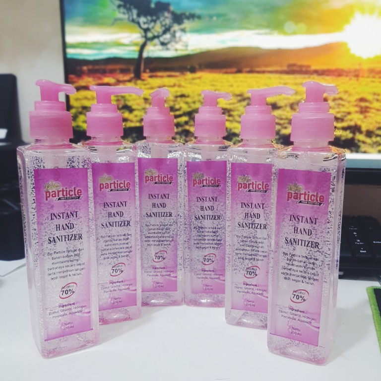 ANTI VIRUS HAND SANITIZER PARTICLE GEL 250ml