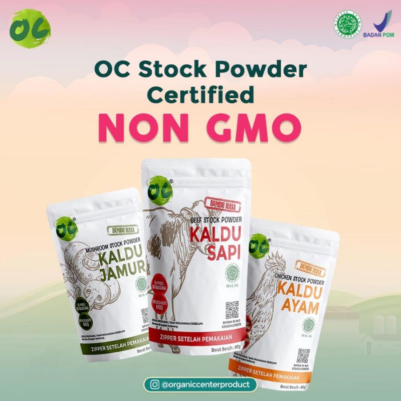 Organic Center Kaldu Regular / Premium