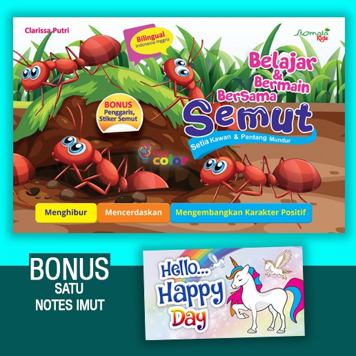 BELAJAR DAN BERMAIN BERSAMA SEMUT