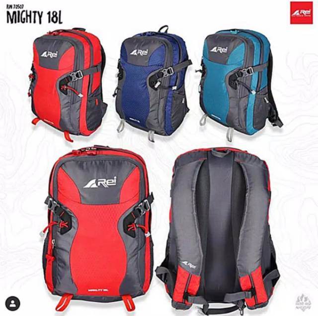 Tas Ransel Rei Mighty (ORI)