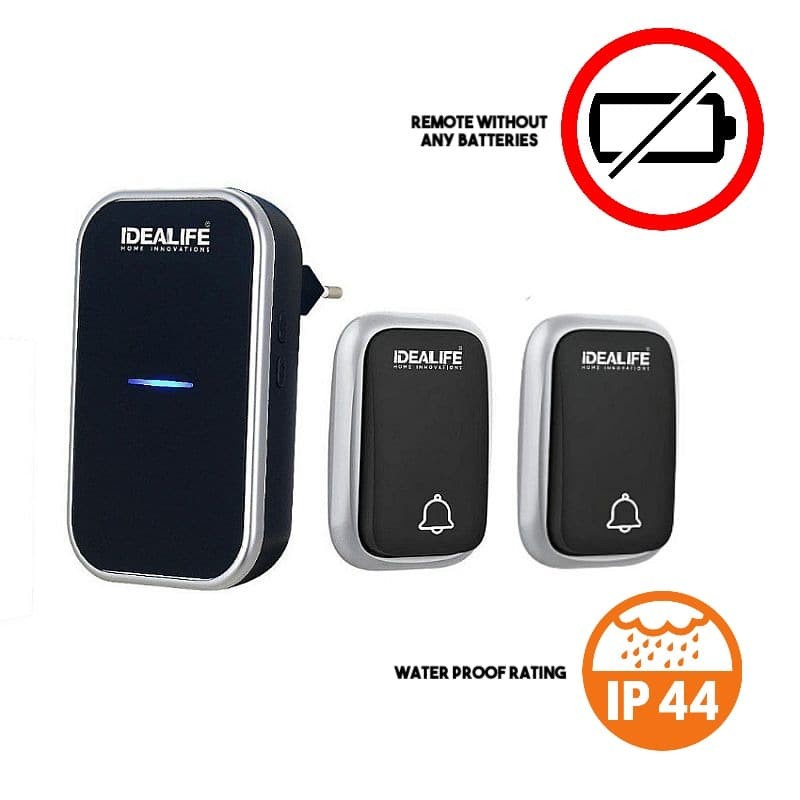 IDEALIFE AC Wireless Doobell - Bel Pintu Listrik IL-295s