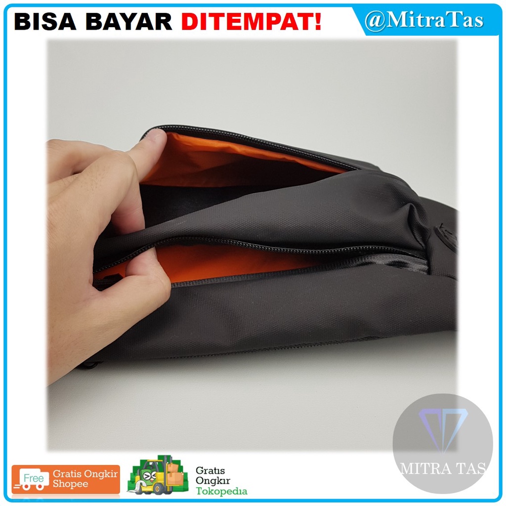 Waist Bag MitraX Uno Bahan Kulit Bimo dengan KUALITAS TERBAIK!