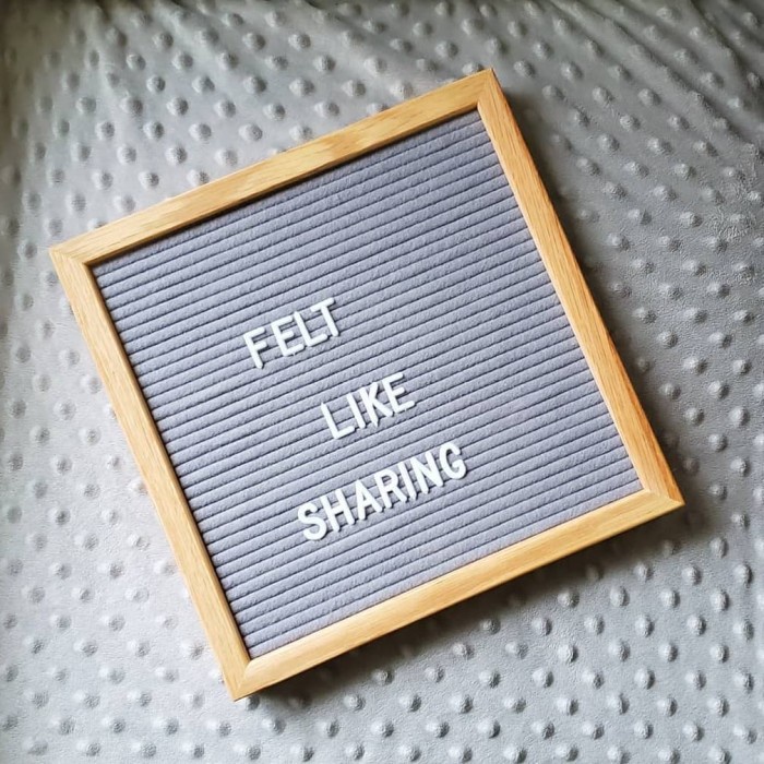 

Letter Board SET LENGKAP / Felt letter board / DIY papan huruf GRAY