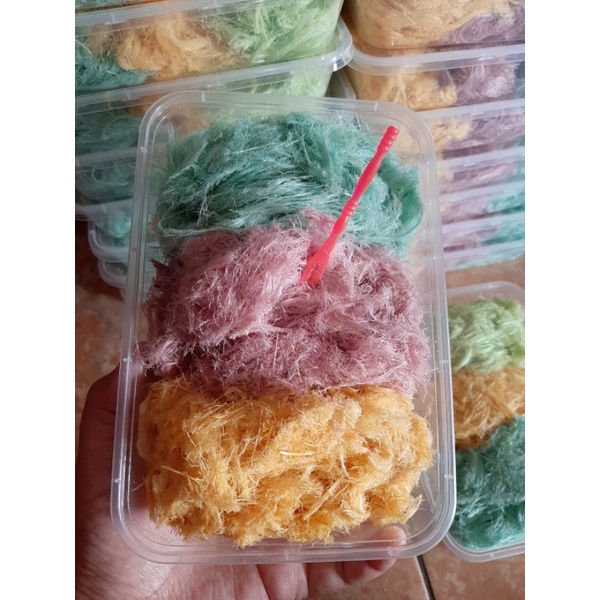 (PROMO COD) Rambut Nenek Arum Manis 100gr kemasan BOX 500ML