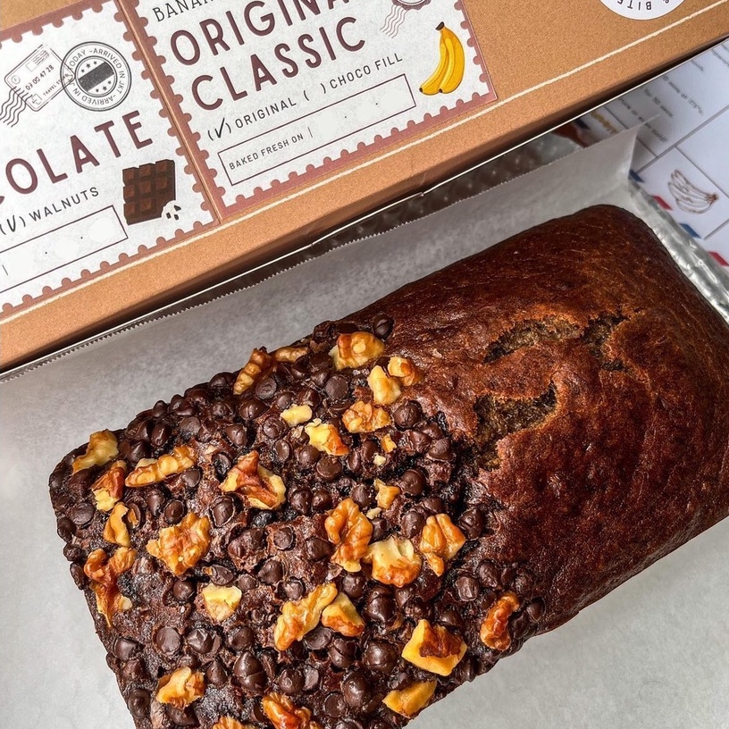 

Banana Bread MIX HALF FLAVOURS (Full Loaf) - Banana Cake