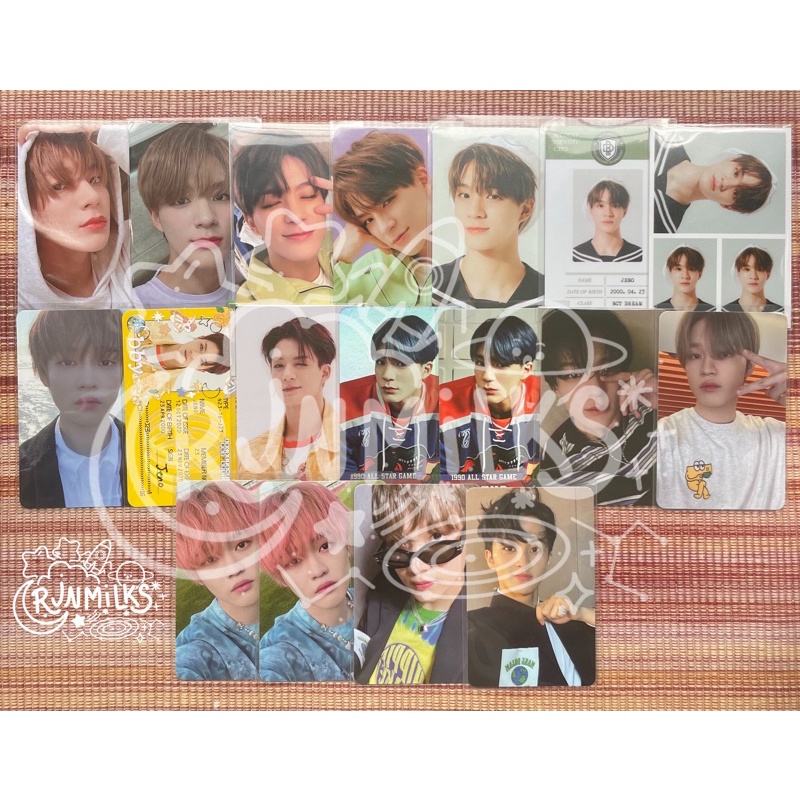 NCT DREAM JENO CHENLE HAECHAN MARK PHOTOCARDS HOT SAUCE HELLO FUTURE RESONANCE PAST KIHNO DEPARTURE
