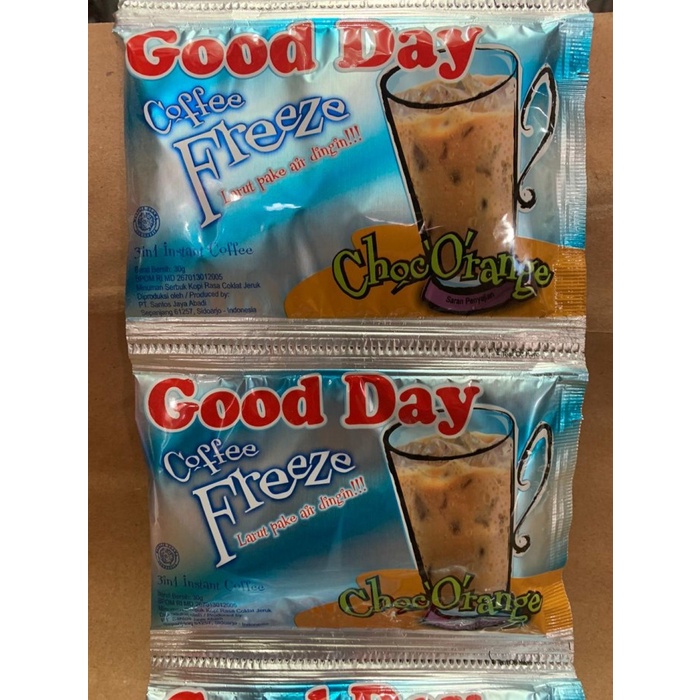 

ds011css Good Day Coffee Freeze 1 Renceng - Mocafrio Ds20X11